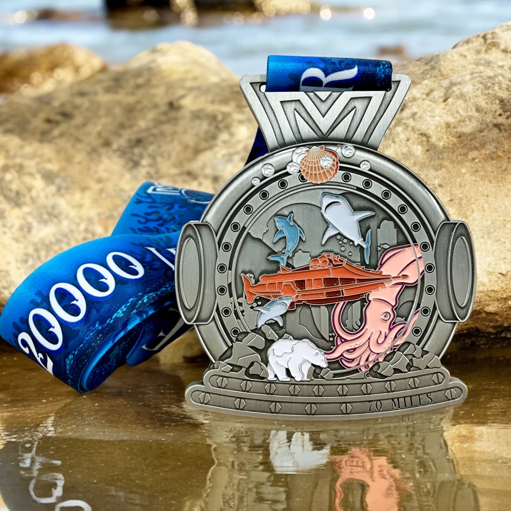 virtual challenge medal by MedalMad