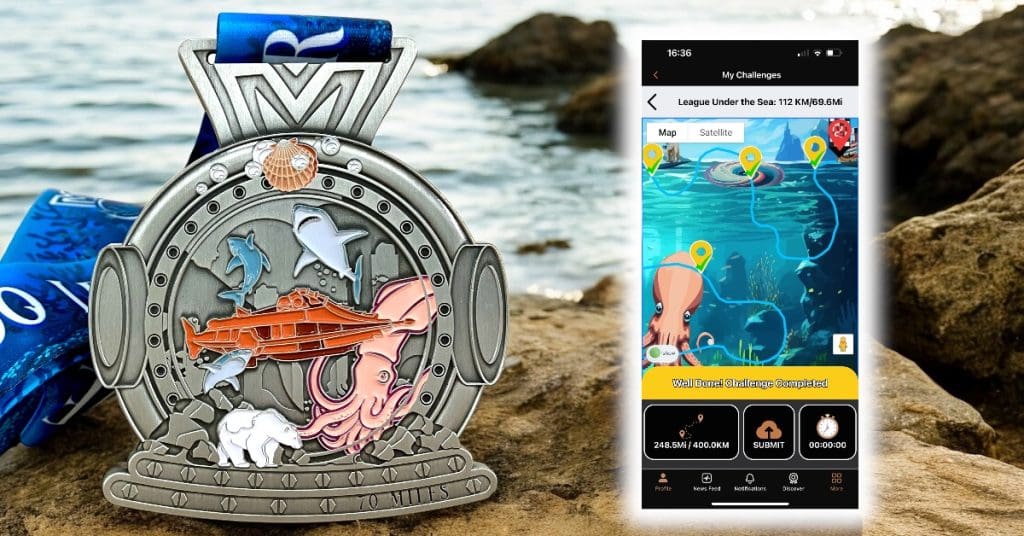 70 miles under the sea virtual challenge