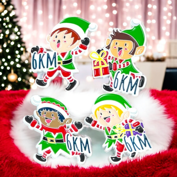 Race to the North Pole Badge Set