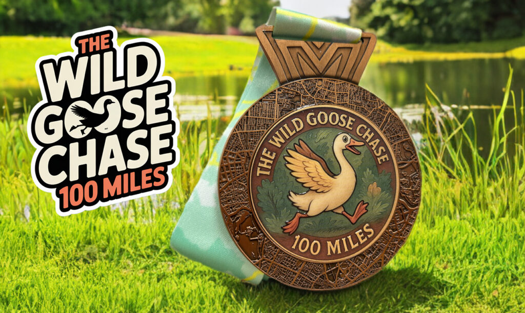 wild goose 100 mile virtual challenge medal