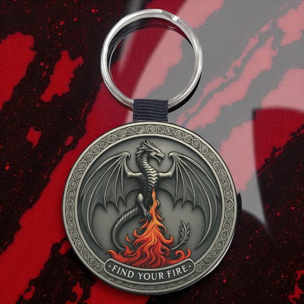 Find Your Fire Keyring